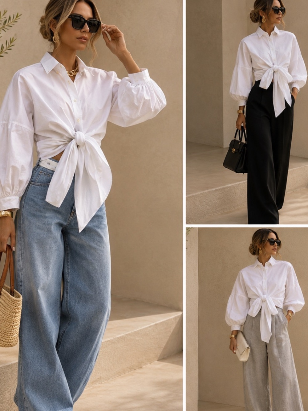🔥STUNNING DVF white blouse size 8 price firm! - Picture 2 of 12